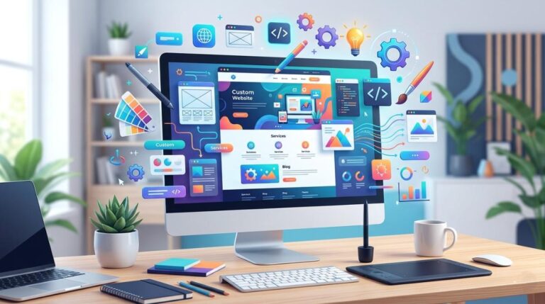 Custom Website Design Services in USA